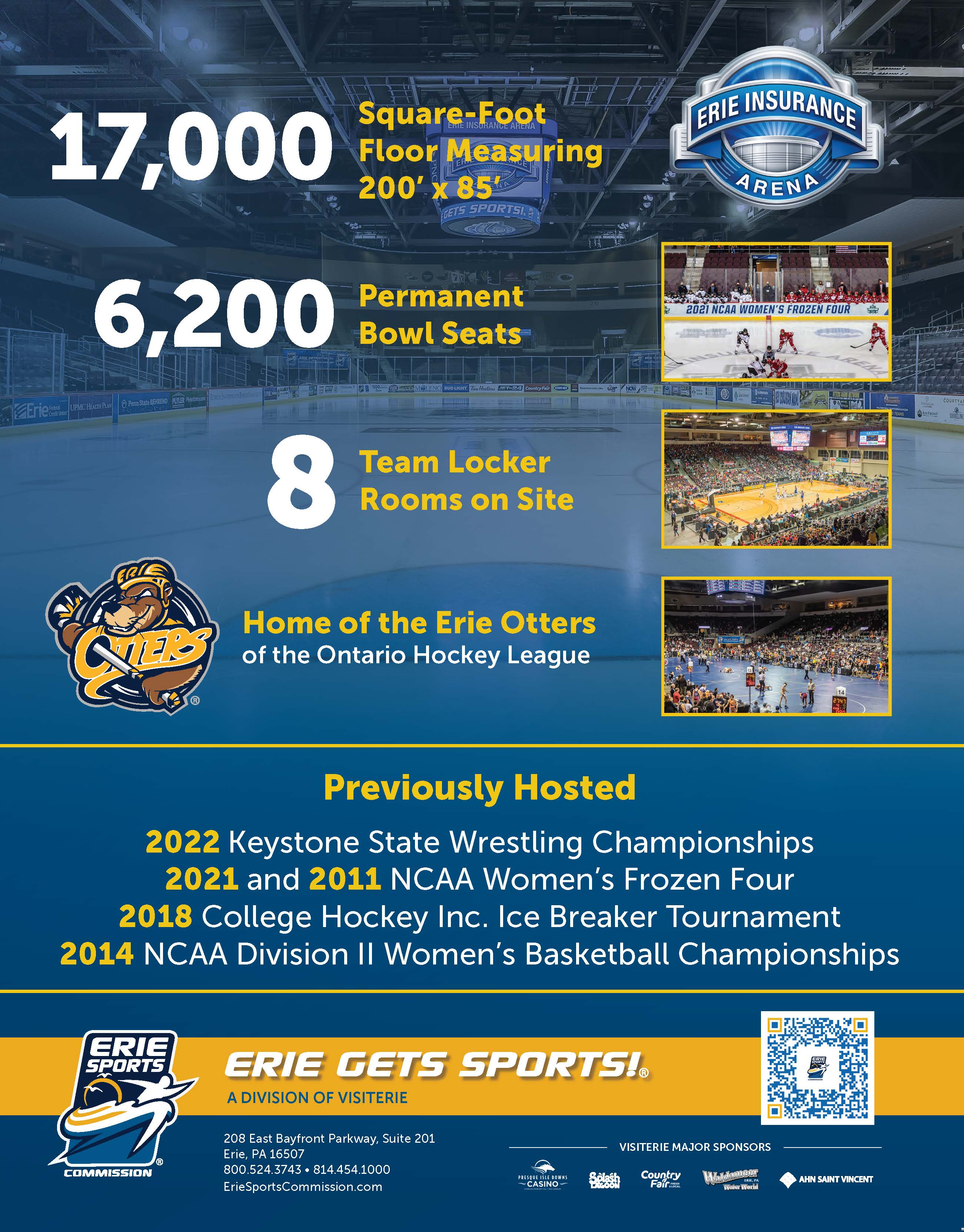 Infographic Erie Insurance Arena
